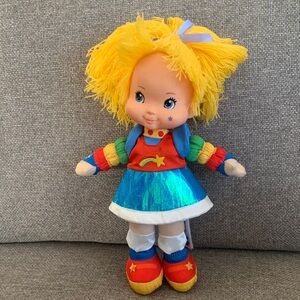 Rainbow Brite 40th Anniversary Doll 12” Plush Plastic Face Reproduction TLS Toys